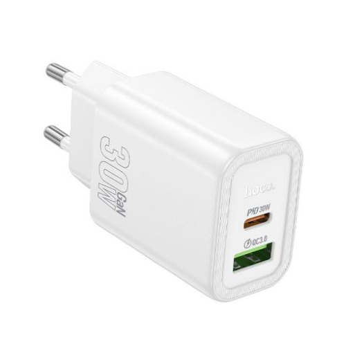 Alimentatore rete N63 doppia porta PD30W+QC3.0