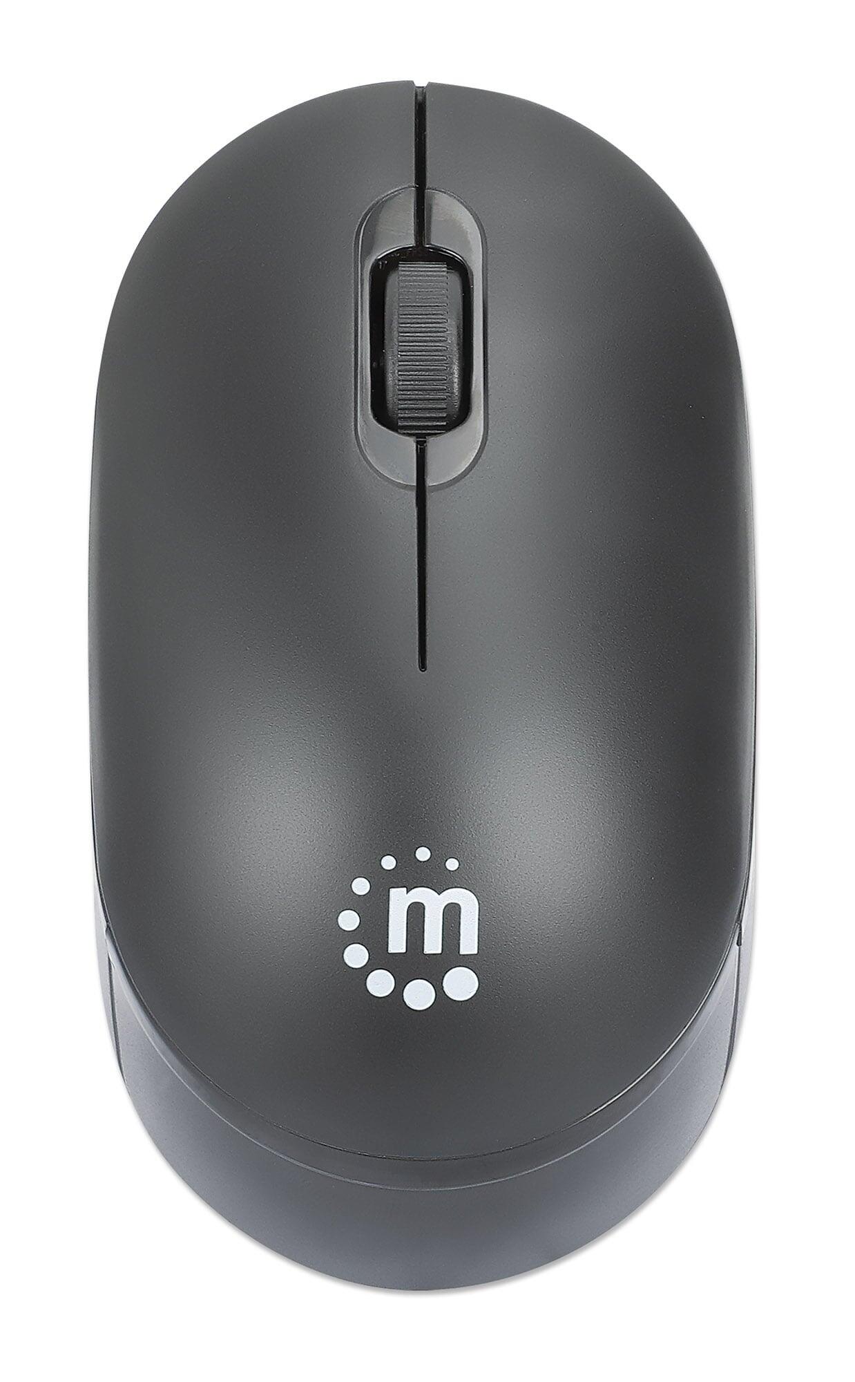 Mouse Ottico Wireless USB 1000 Dpi Nero, Performance III
