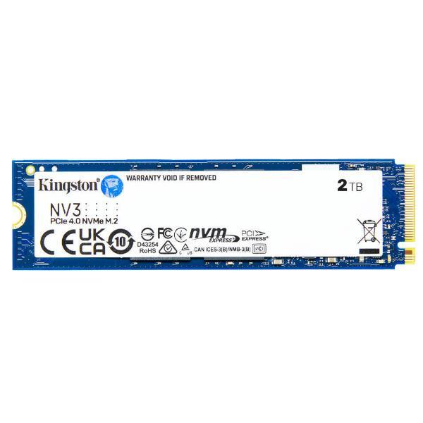 Kingston NV3 NVMe PCIe 4.0 SSD Interno 2TB M.2 2280-SNV3S/2000G