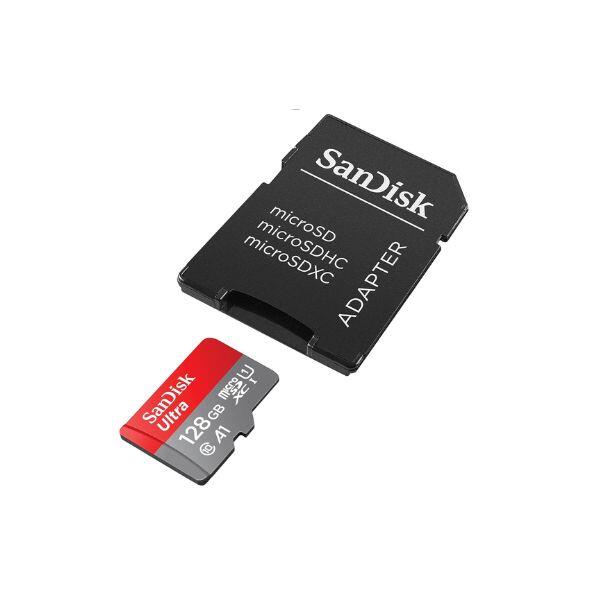 Memoria Mirco SDXC SanDisk 128GB con adattatore SD incluso