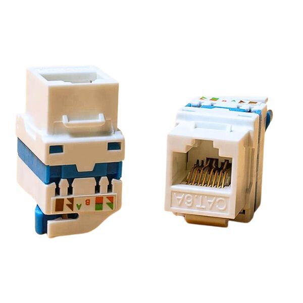 Frutto UTP CAT 6A Keystone Jack 180° Tooless