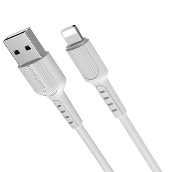 Cavo dati/ricarica BX16 "Easy" bianco lightning 1m 2A