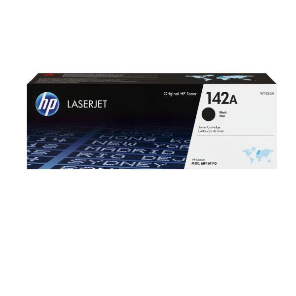 Cartuccia toner nero originale LaserJet HP 142A.