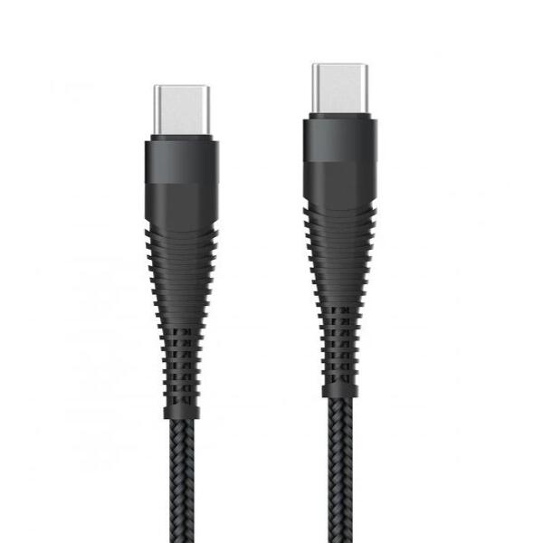 Cavo Dati Elox USB Type-C a USB Type-C 2,5m Nero