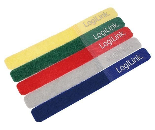 Fascette Fermacavo Colorate in Velcro Set da 5 pz