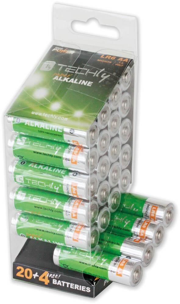 Multipack 24 Batterie High Power Stilo AA Alcaline LR06 1,5V