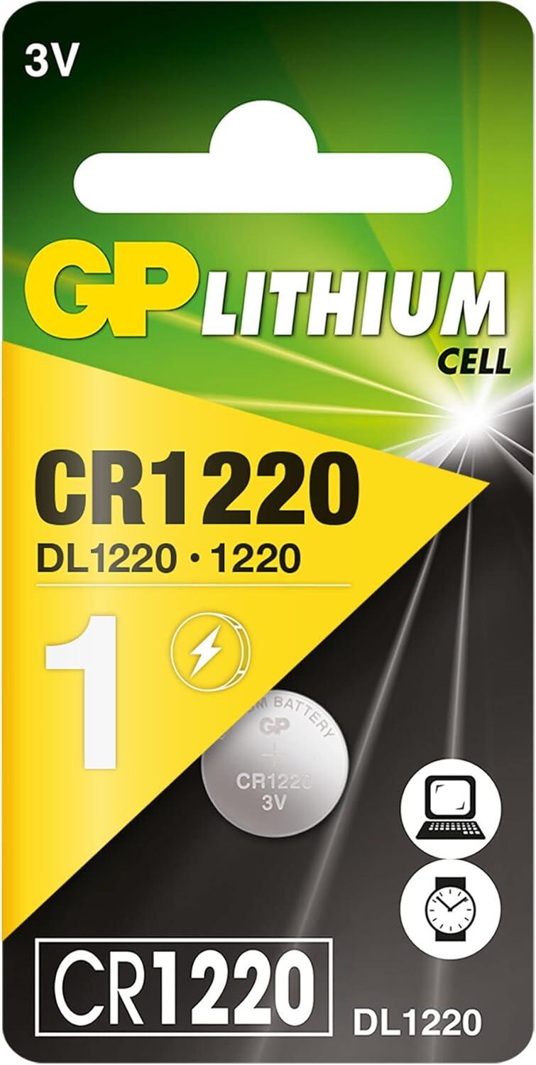 Blister 1 Batteria Litio a Bottone CR1220