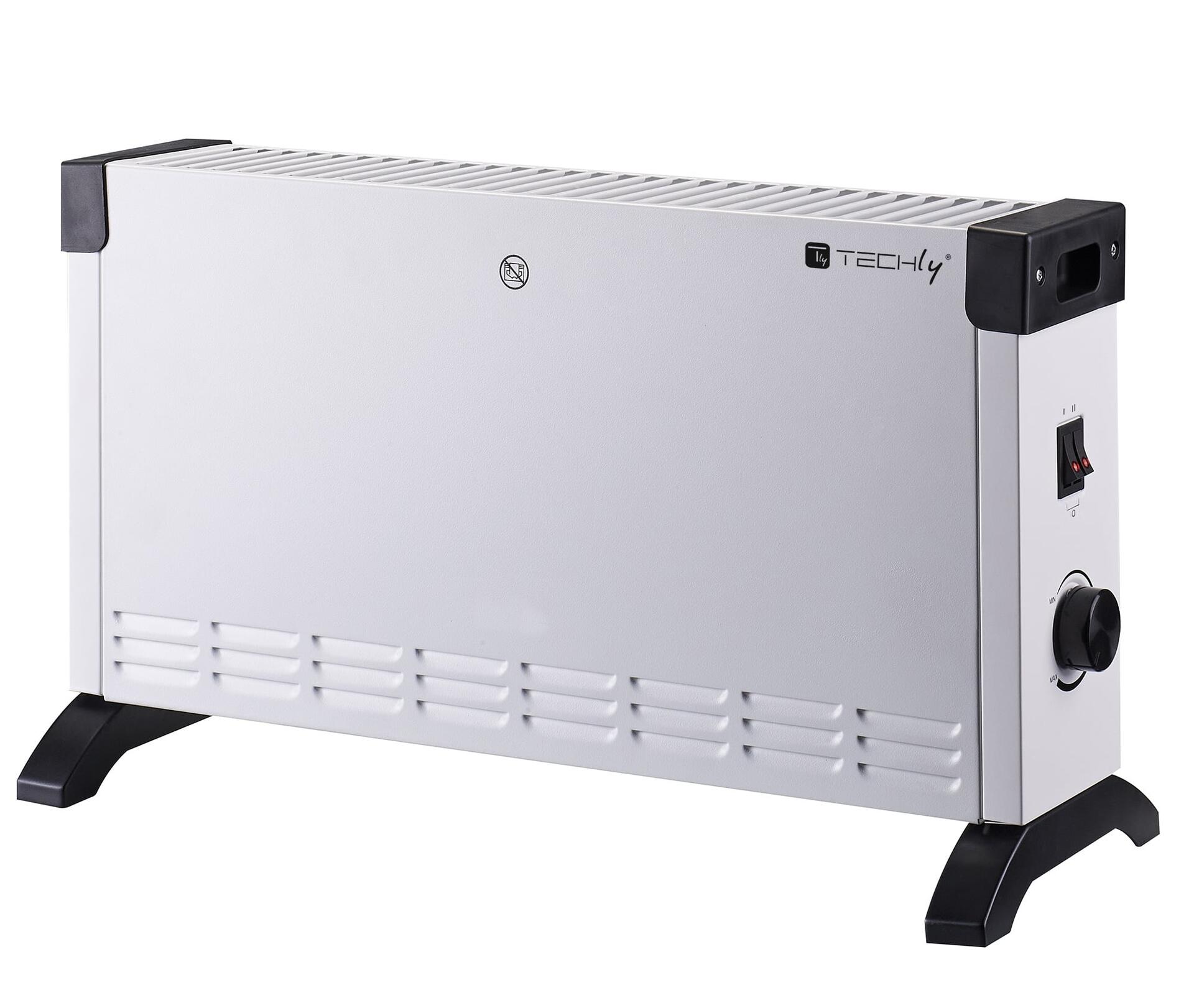 Termoconvettore Indipendente Termoventilatore a Pavimento Riscaldatore Elettrico 2000W