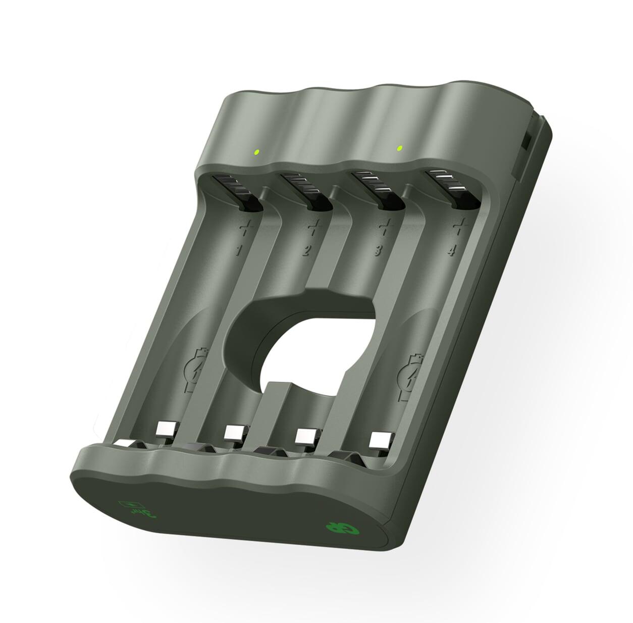 Caricabatterie per AA e AAA senza Batterie