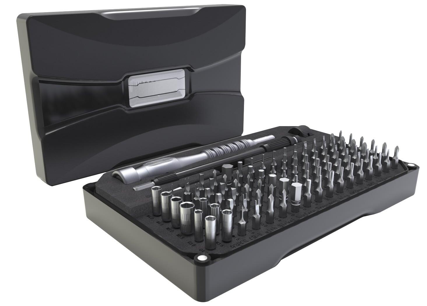 Set 106 pezzi Cacciavite Bussole e Punte Professionali