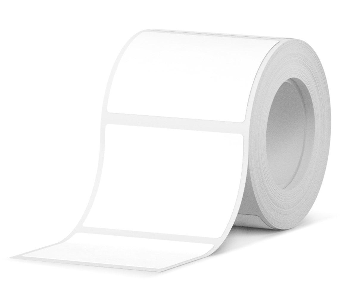 200 Etichette di Ricambio in Carta Termica Formato 40x30 mm