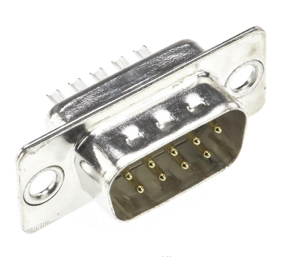 Connettore D-SUB 9 Poli Maschio a Saldare