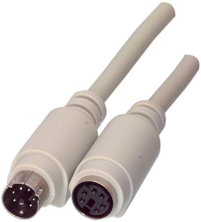 Cavo prolunga tastiera PS/2 M/F 2 m diritto