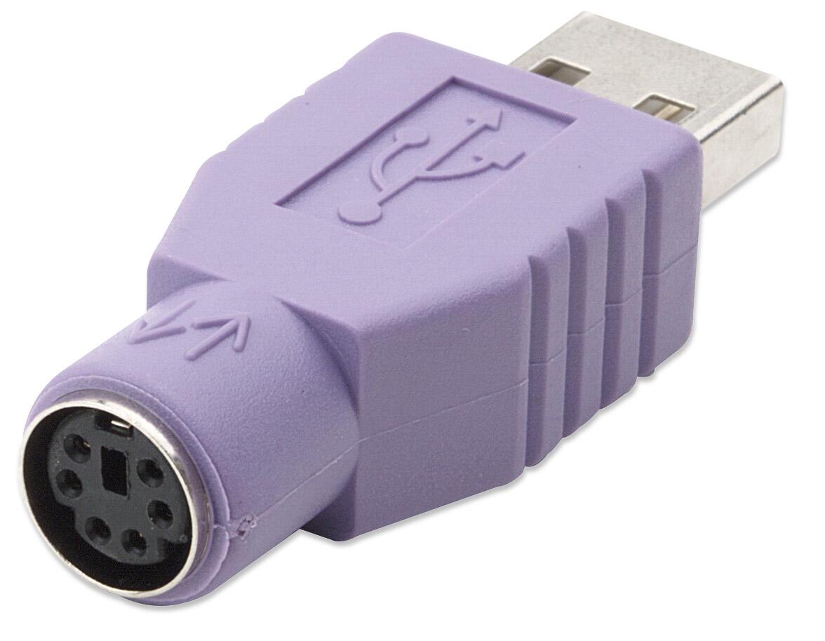 Adattatore PS2 femmina/USB A maschio