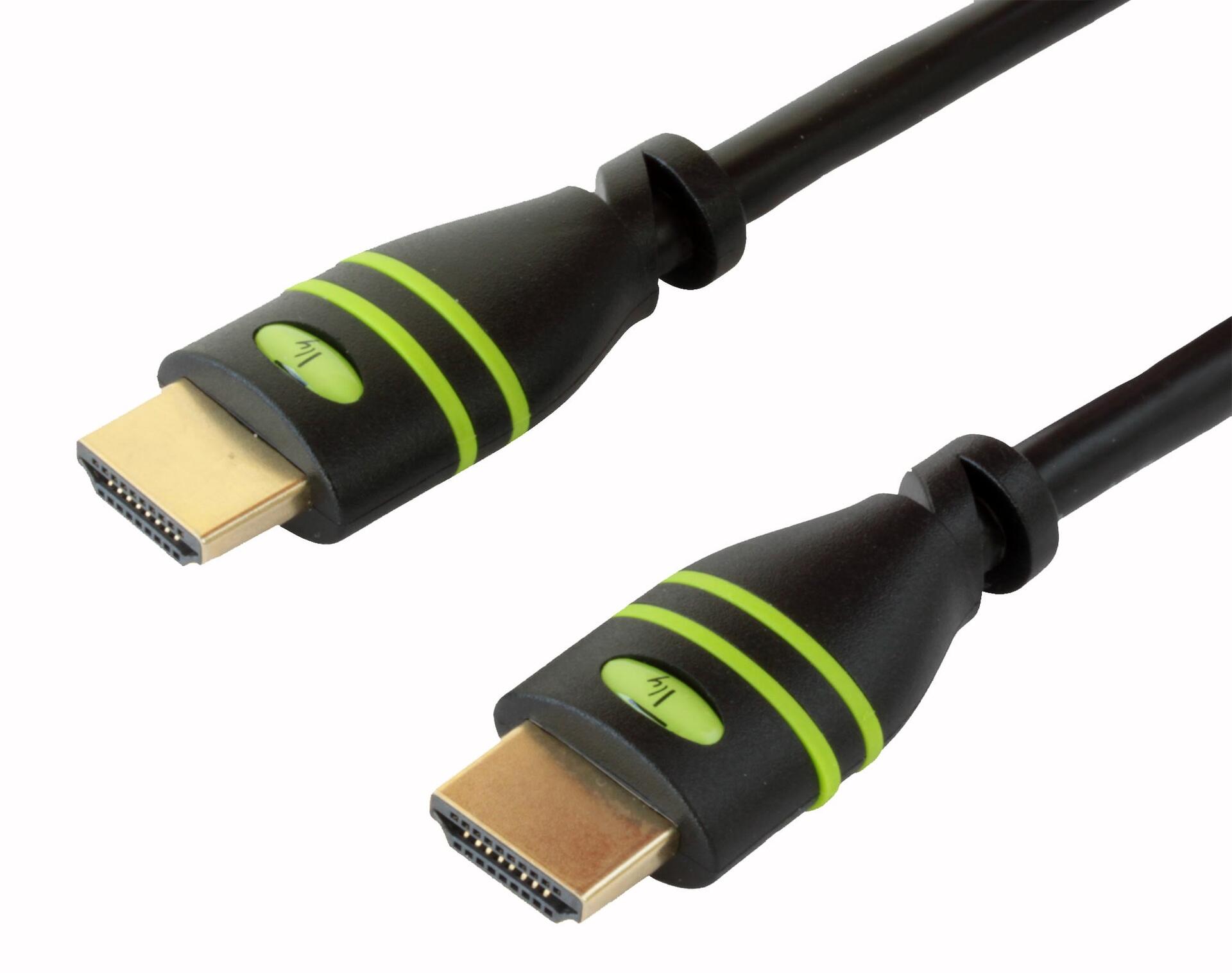 Cavo HDMI™ High Speed con Ethernet A/A M/M 4K 25m Nero