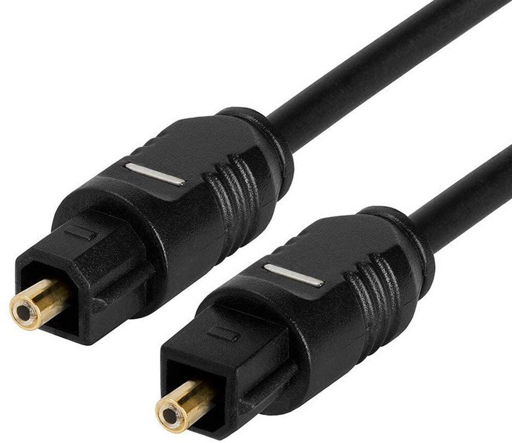 Cavo Audio Ottico Digitale Toslink (SPDIF) M/M 2m ø 2.2mm