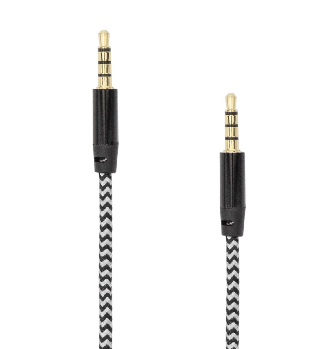 Cavo Audio Stereo Jack 3.5 mm M/M 1,5m Nero