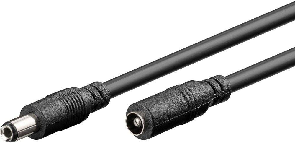 Cavo Prolunga di Alimentazione DC 2.5 mm 3 metri Nero