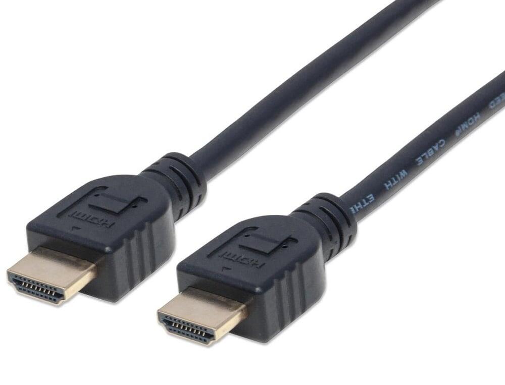 Cavo HDMI CL3 High Speed con Ethernet A/A M/M 3 metri Nero