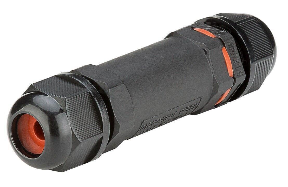 Connettore Elettrico Impermeabile per Cavo IP68 da Esterno Lunghezza 10 cm