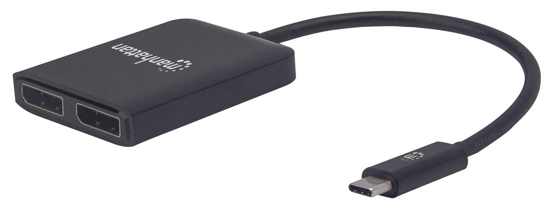 Adattatore Convertitore USB-C™ a 2x DisplayPort Hub MST