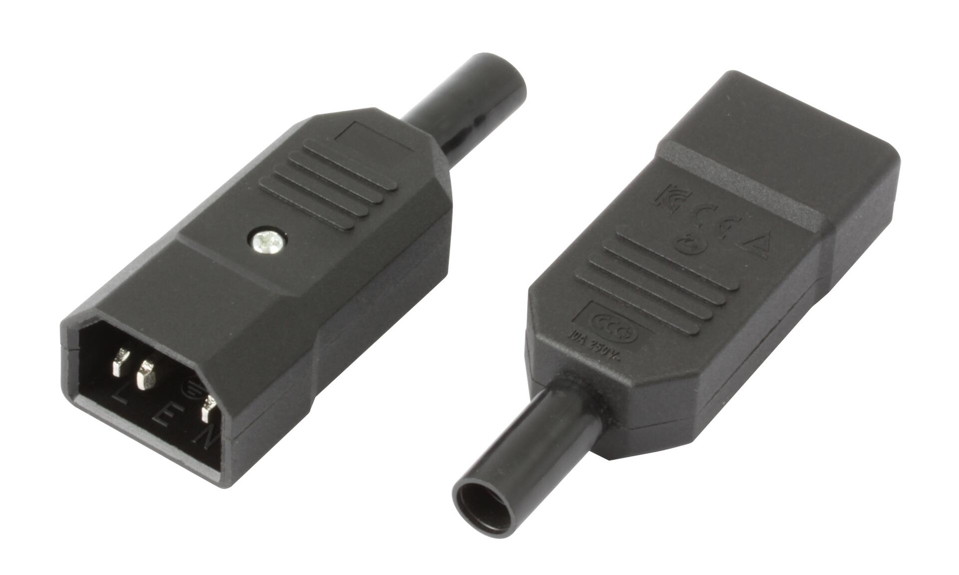 Connettori VDE Maschio (C14)