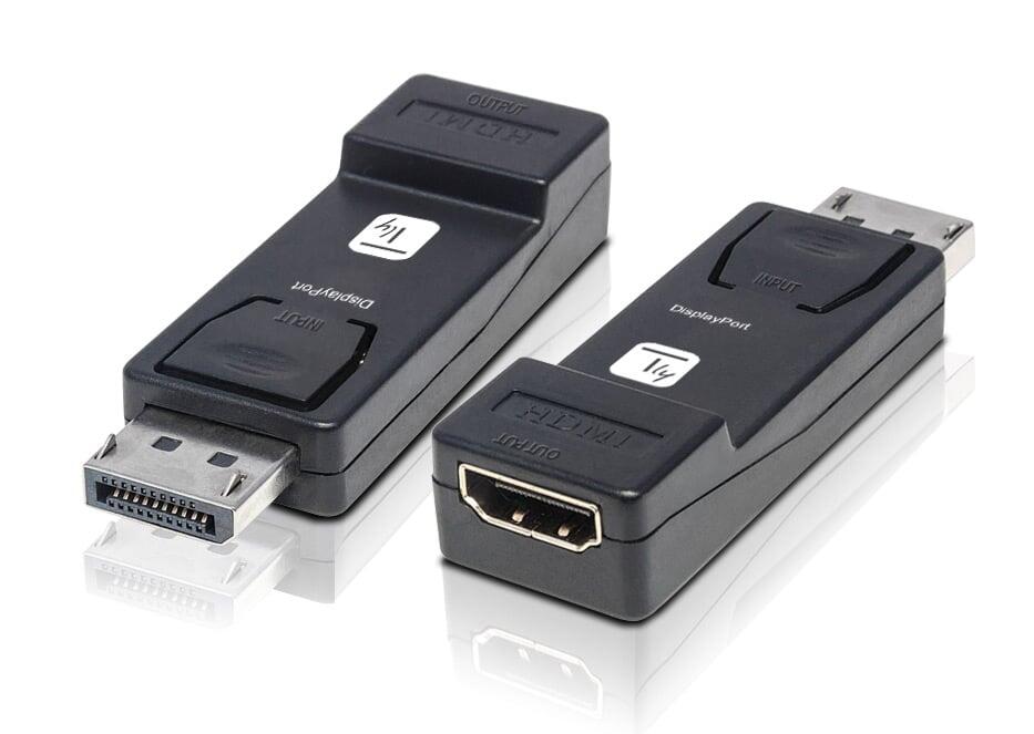 Adattatore Convertitore da DisplayPort DP 1.2 a HDMI 4K 30Hz Nero
