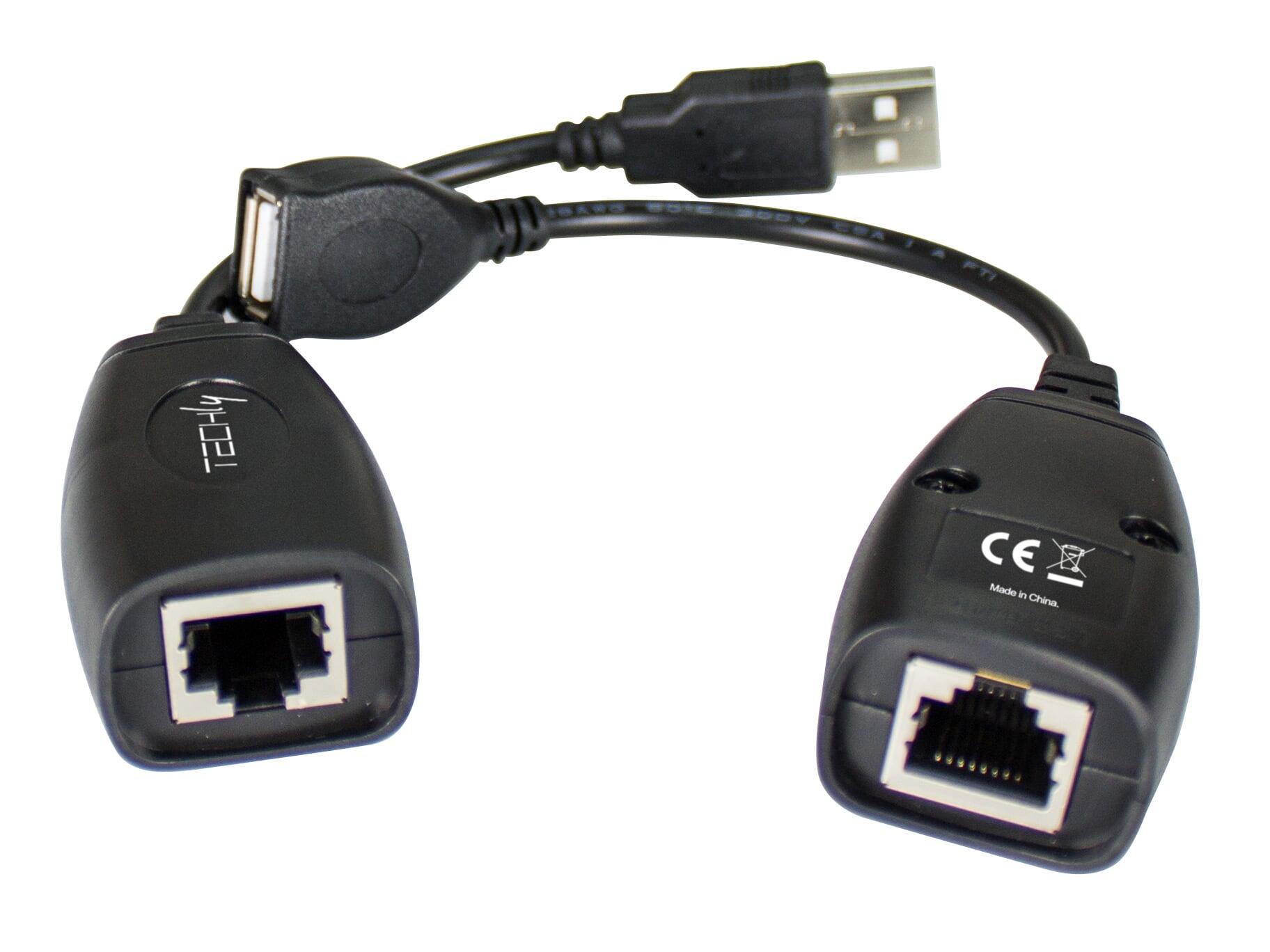 Extender USB su Cavo Cat. 5E/6 fino a 50m