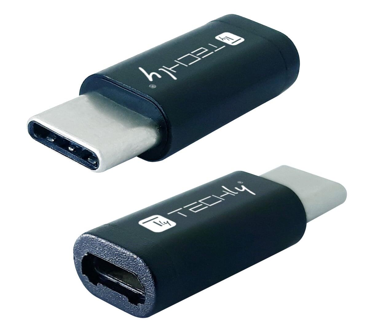 Mini Convertitore Adattatore USB-C™ Maschio a Micro USB Femmina