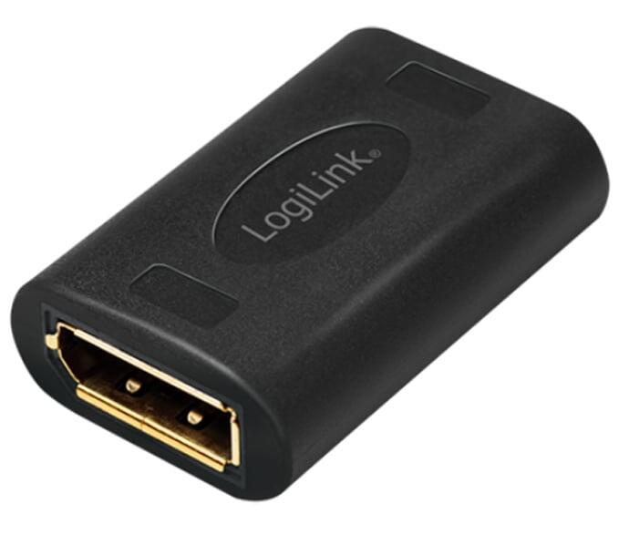 Extender Ripetitore DisplayPort DP F a DP F UHD 8K@60Hz Nero