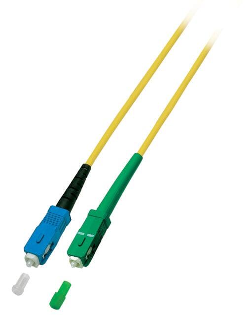 Cavo Fibra Ottica Monomodale OS2 SC-APC/SC-UPC 9/125 15m