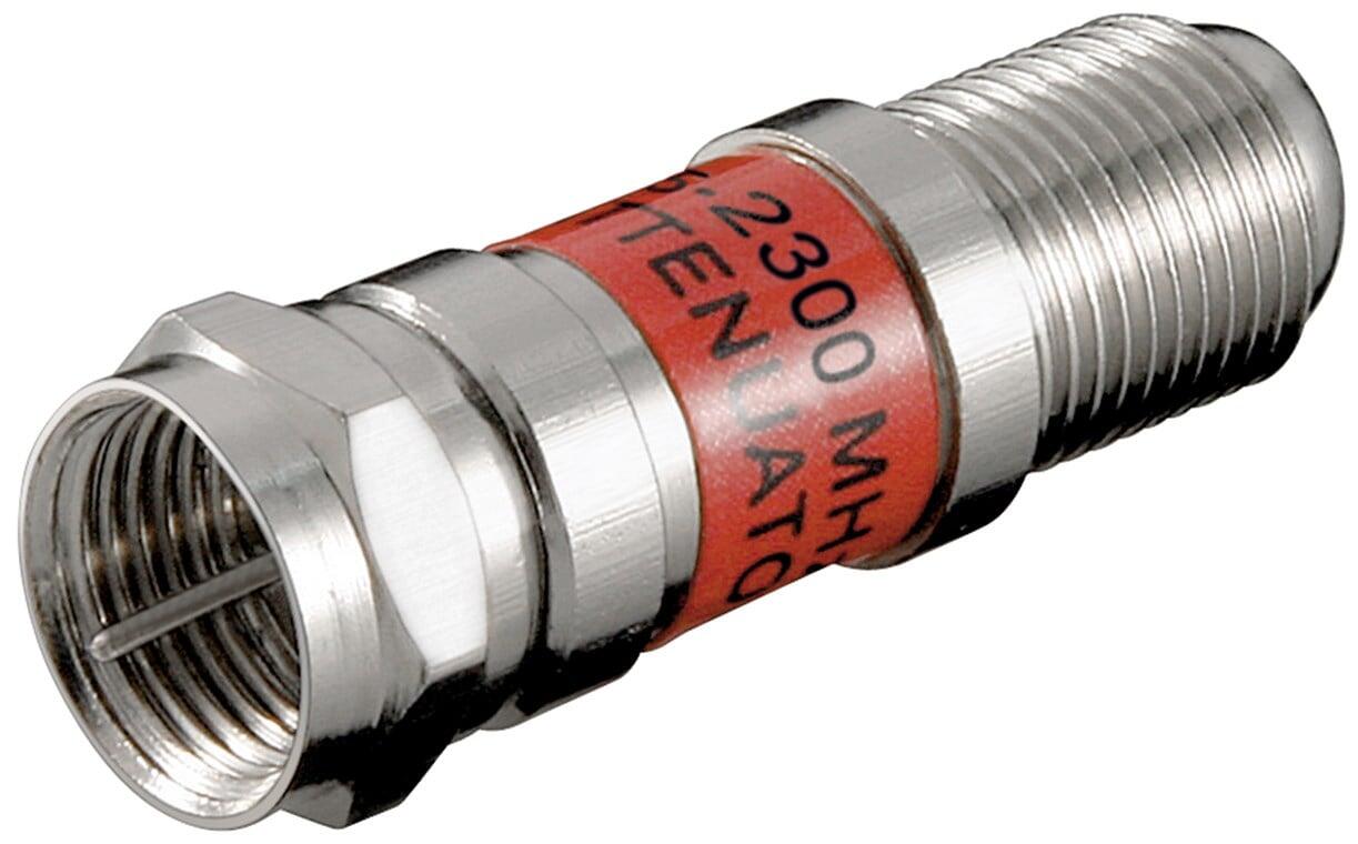 Attenuatore SAT 6dB F/F Maschio/Femmina