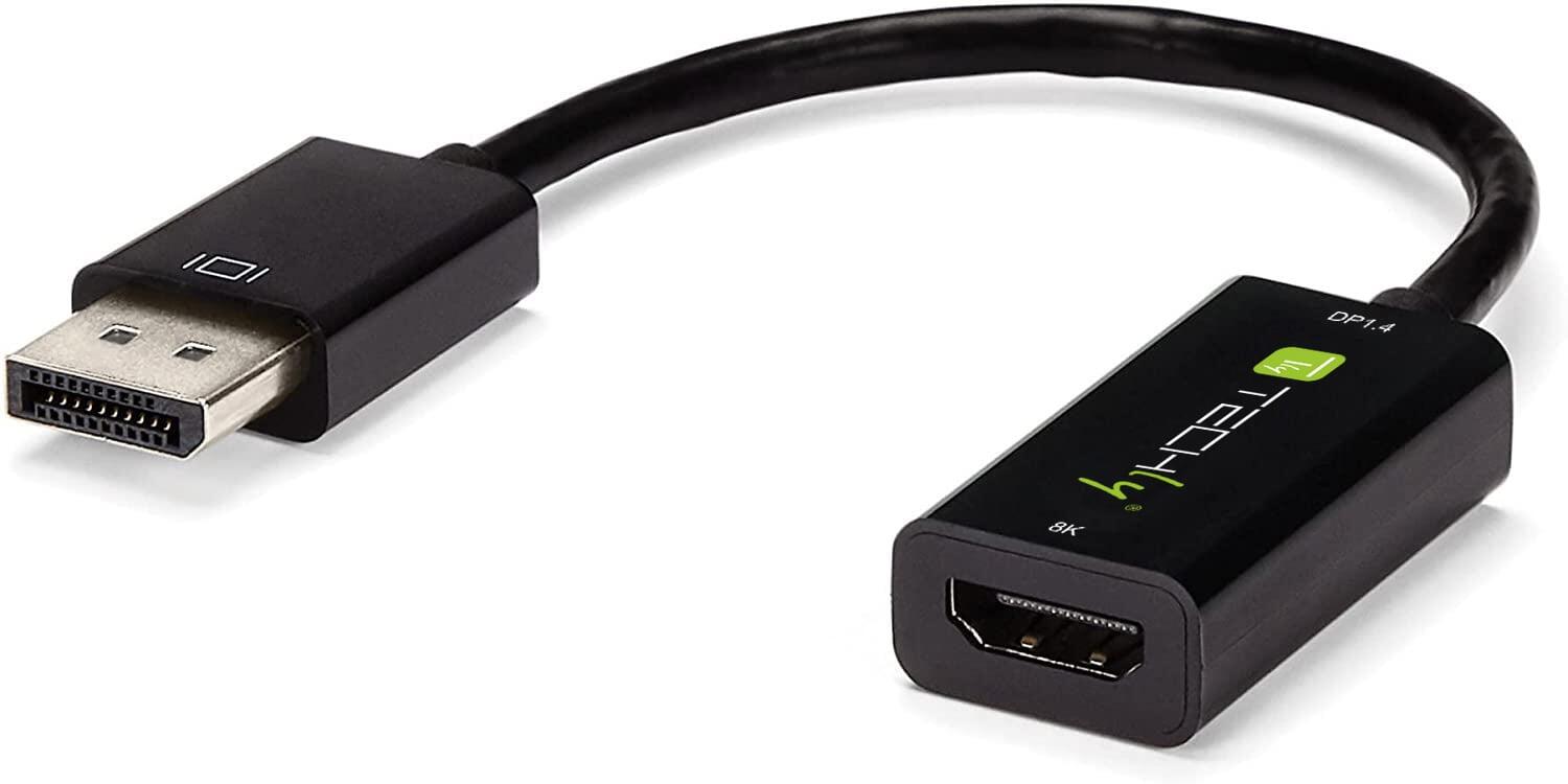 Adattatore DisplayPort 1.4 a HDMI 8K Attivo nero