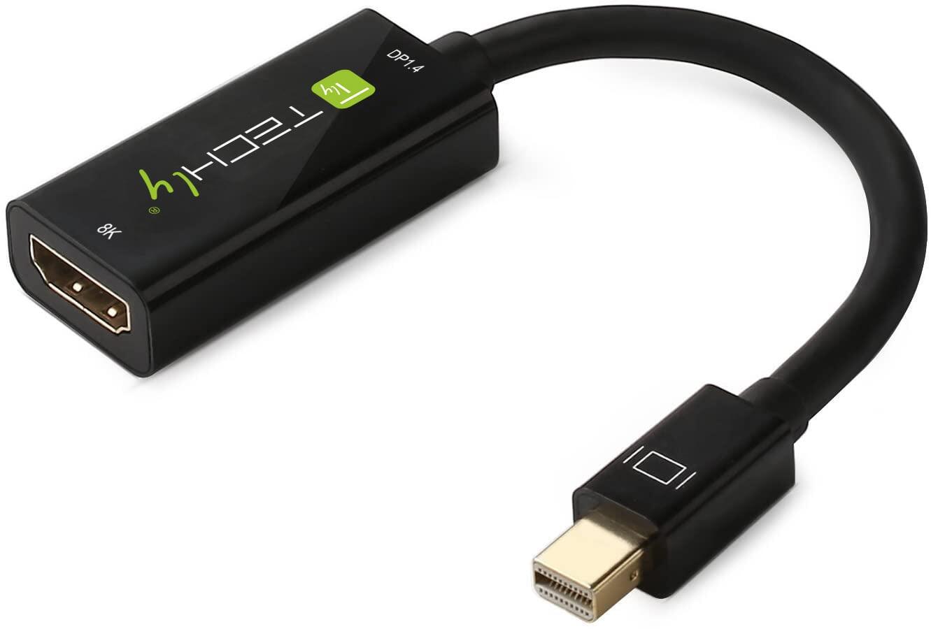 Adattatore Mini DisplayPort (Thunderbolt) 1.4 / HDMI 8K Attivo nero