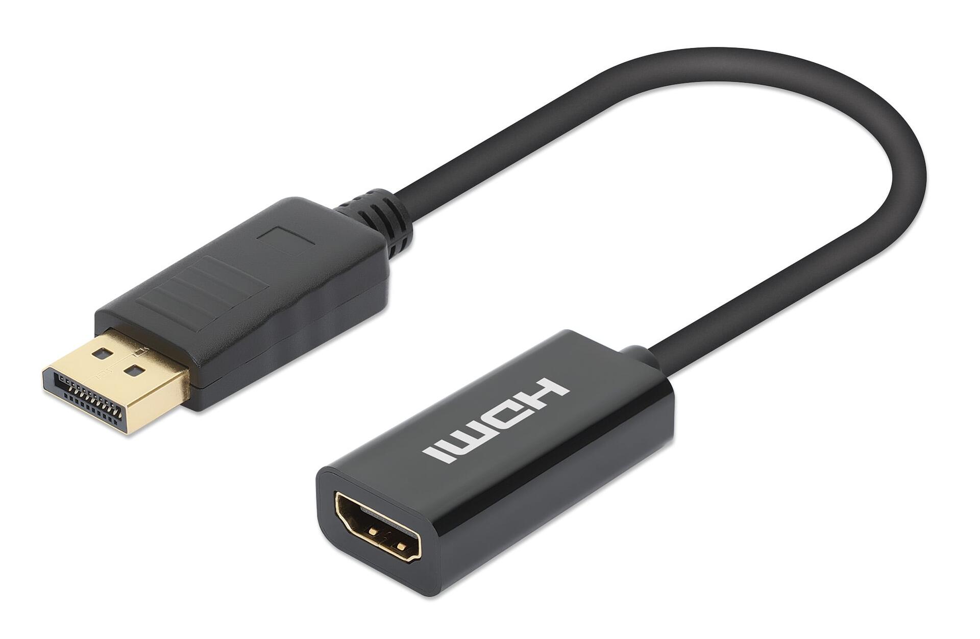 Adattatore Attivo DisplayPort a HDMI 4K@60Hz