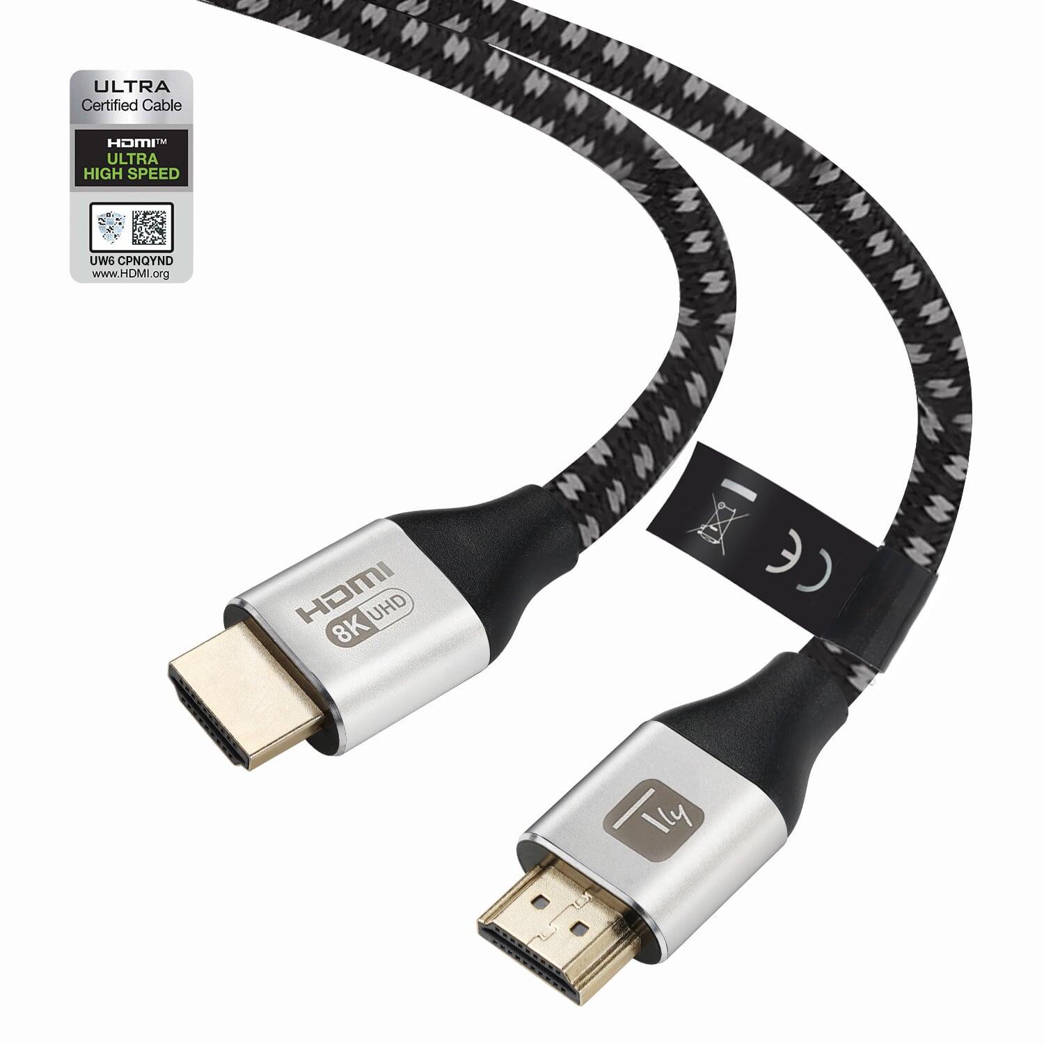 Cavo HDMI™ Ultra High Speed 48Gbps Maschio / Maschio 8K@60Hz Certificato 1m