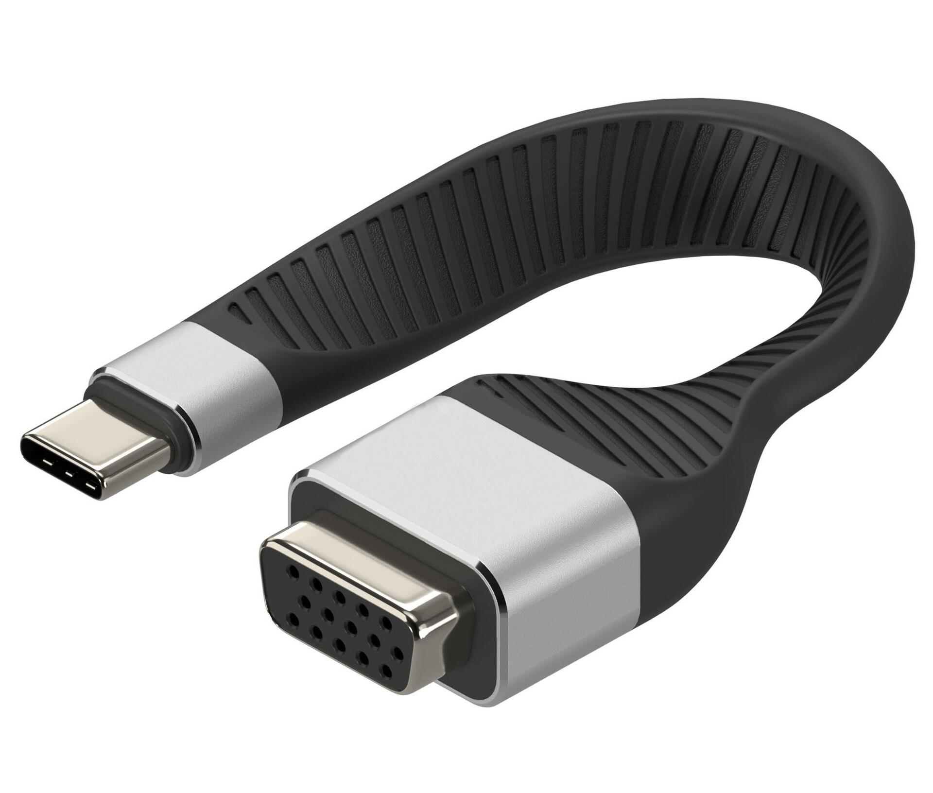 Cavo Corto Piatto USB-C™ Maschio a VGA Femmina FPC 11,95 cm