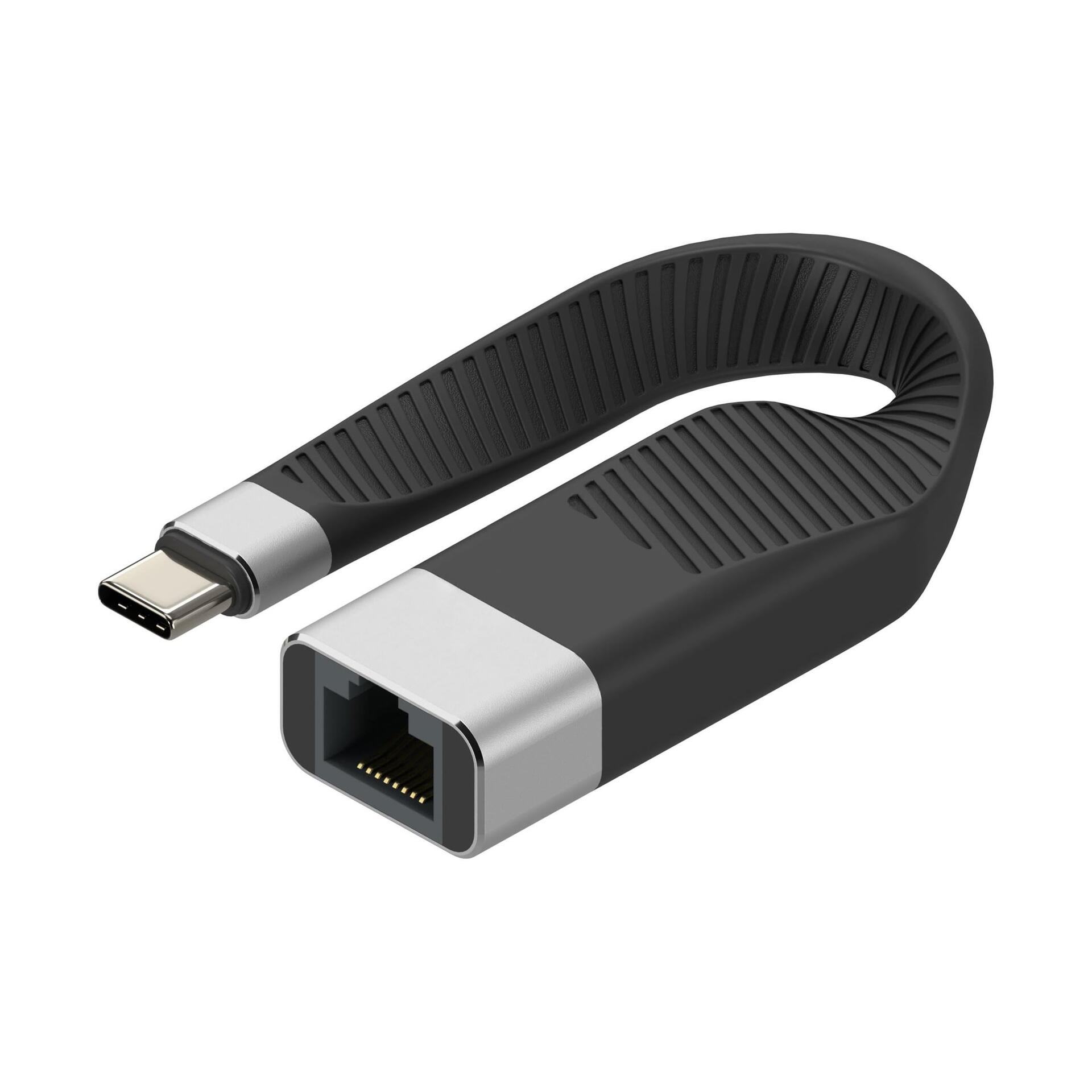 Cavo Corto Piatto USB-C™ Maschio a RJ45 Femmina FPC 14,4 cm