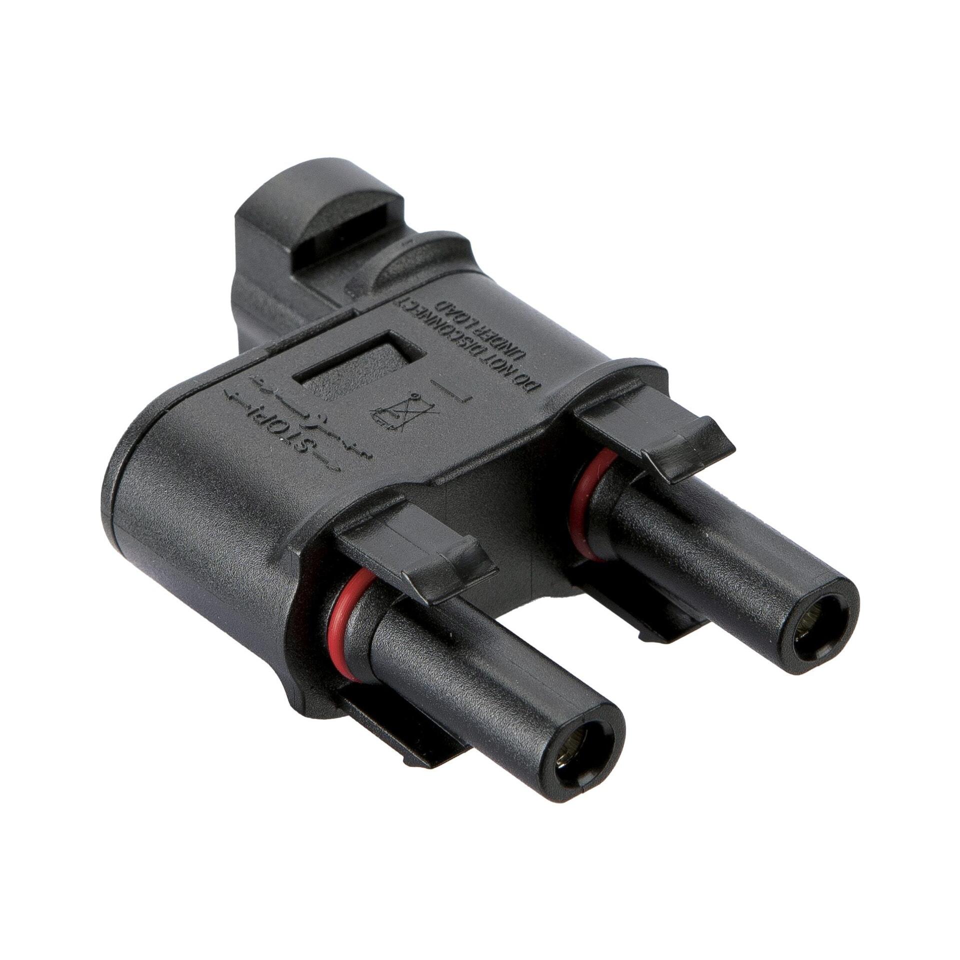 Connettore Fotovoltaico a Y 1M 2F FMC4 Nero