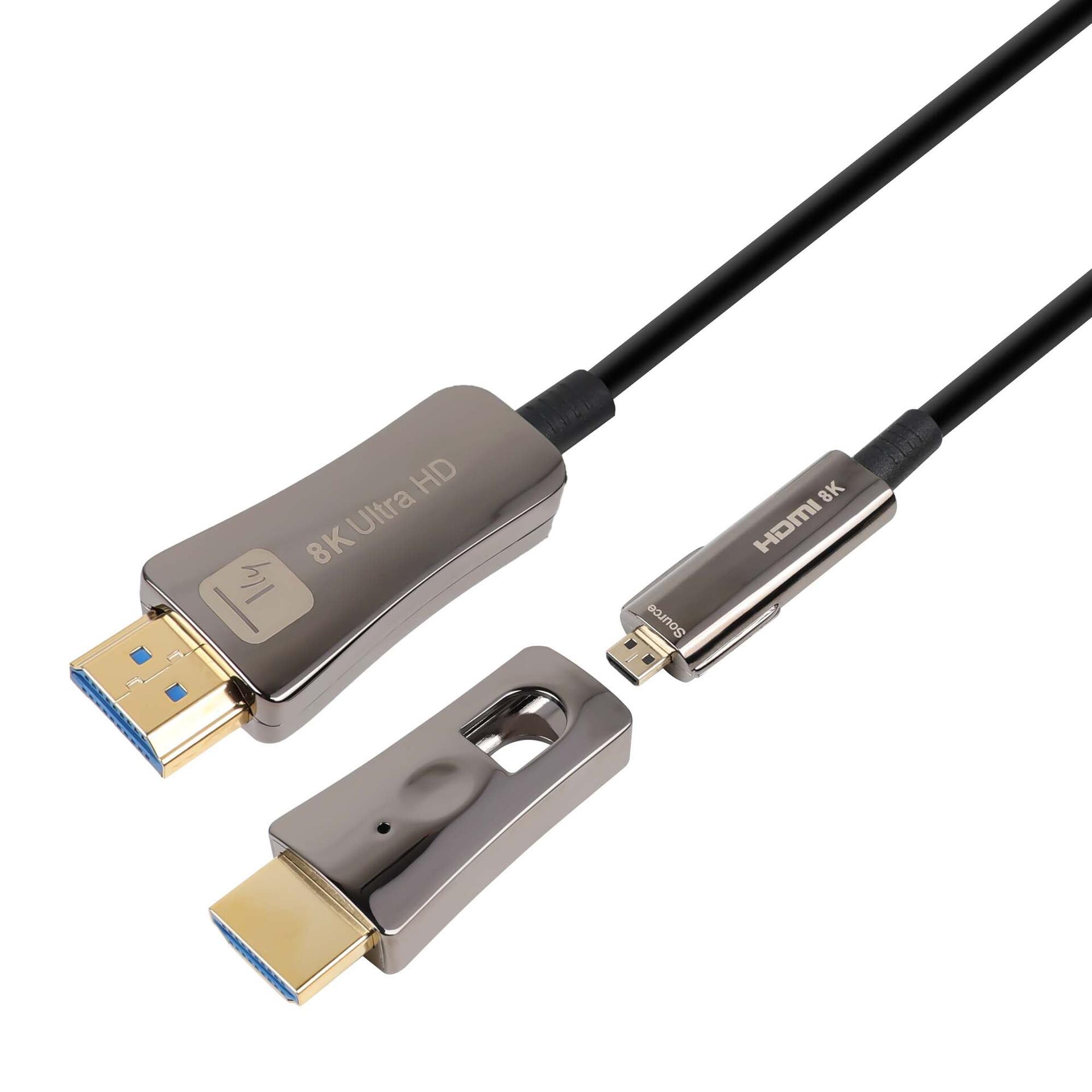 Cavo HDMI™ A/A Micro HDMI™ Active Optical Cable in Fibra Ottica 8K 10m