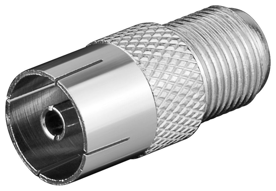 Adattatore Coassiale Femmina: Presa F / Coassiale F