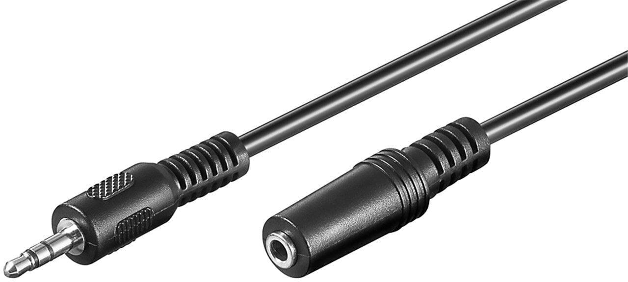 Cavo Prolunga Stereo 3.5 mm M/F 4Pin 3 m Nero
