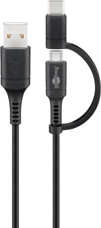 Cavo USB A / Micro B con Adattatore USB-C™