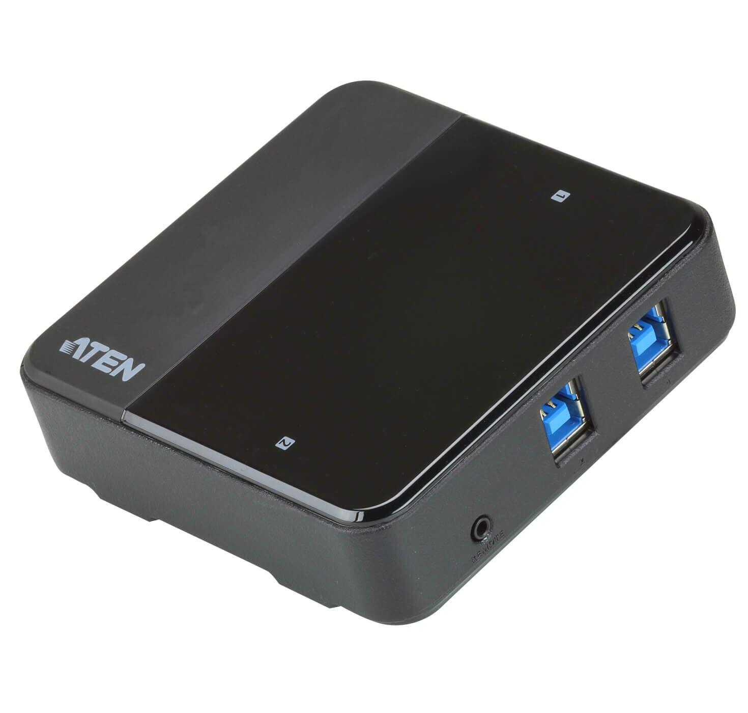 Switch di condivisione periferiche USB 3.2 Gen1 a 2 x 4 porte, US3324