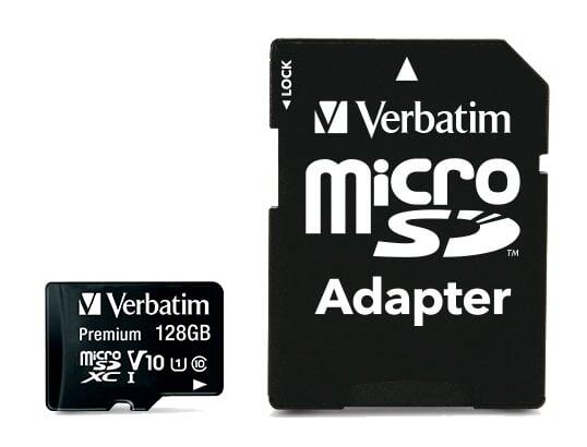 Memoria Micro SDXC 128 Gb con Adattatore - Classe 10