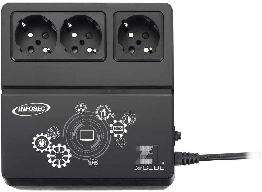 Gruppo di Continuità UPS Z1 400VA CUBE Offline Nero