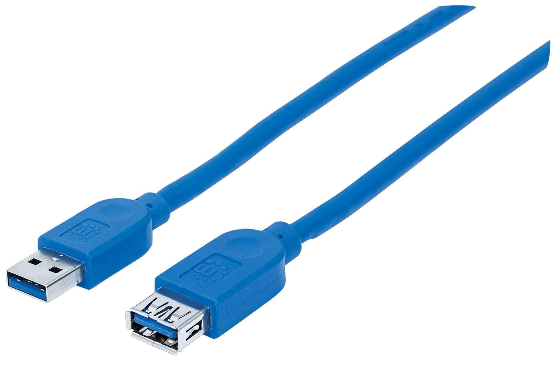 Cavo Prolunga USB 3.2 Gen 1 SuperSpeed A/A M/F 2m