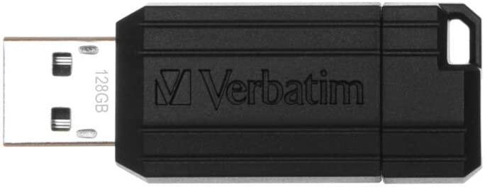 Memoria USB 2.0 PinStripe da 128Gb Colore Nero