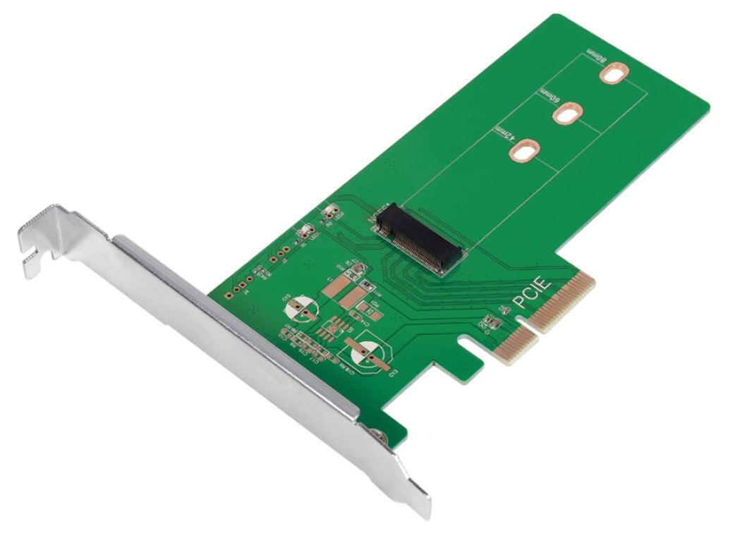Adattatore da PCIe a M.2 PCIe SSD per SSD PCIe NVMe