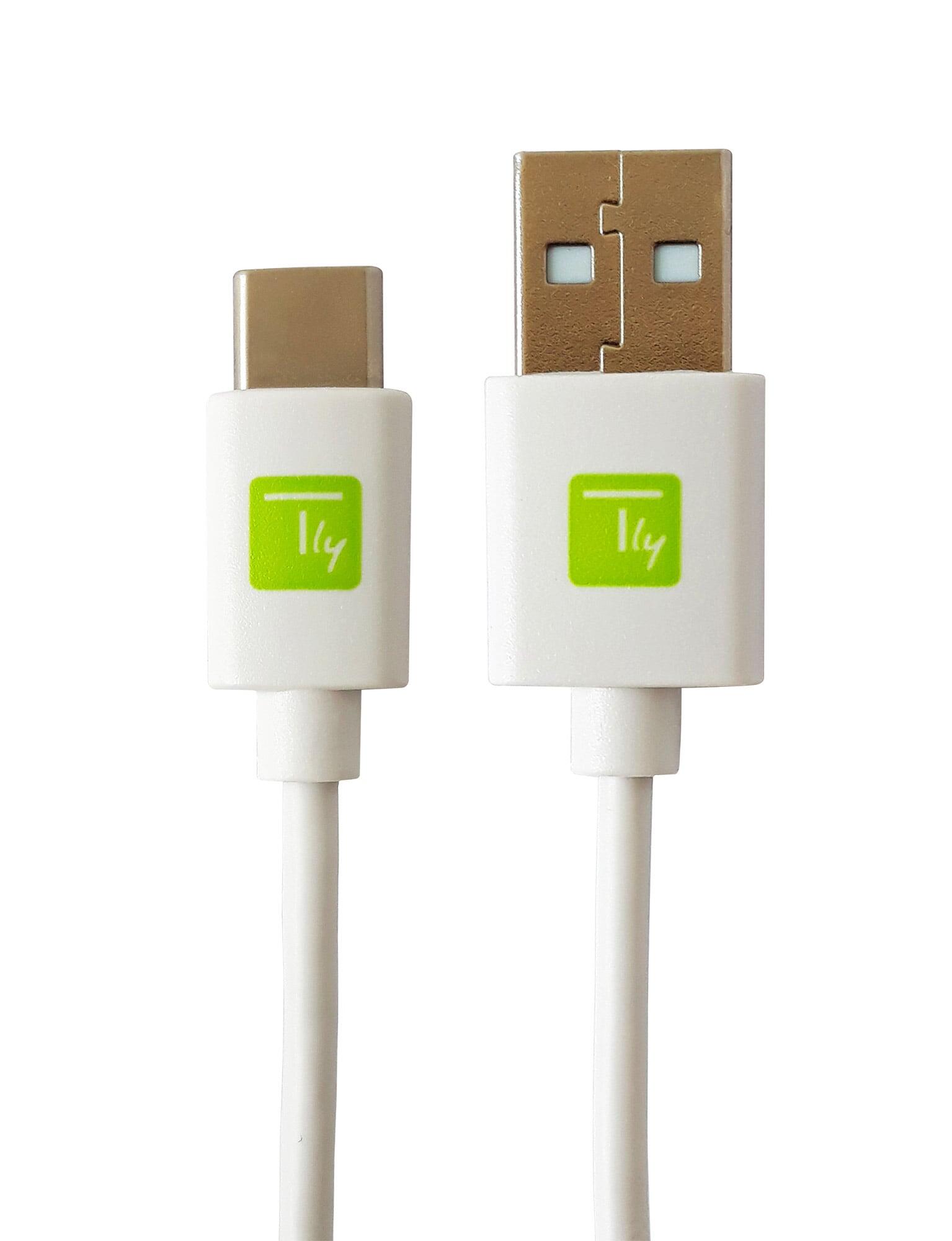 Cavo USB A Maschio 2.0 / USB-C™ Maschio 1m Bianco